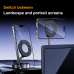  X68 New Universal Silicone Sucker Car Phone Holder 360° Rotation Magnetic Windshield Car Dashboard Mobile Cell
