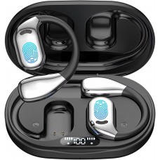 AI Translation Earbuds Real Time, 144 Language Translator Earbuds with APP Compatible with iOS & Android, Bluetooth Headphones Translating Device for Travel Business and Learning - Black
