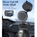 Suction Cup Phone Mount, Vacuum Magnetic Phone Holder Stand for Car, 5 Nano Gel Pads for Smooth/ Rough Surfaces, 360°Adjustable Phone Stand for Magsafe for All Smartphones, All Cars Home Gym Airplane