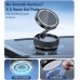 Suction Cup Phone Mount, Vacuum Magnetic Phone Holder Stand for Car, 5 Nano Gel Pads for Smooth/ Rough Surfaces, 360°Adjustable Phone Stand for Magsafe for All Smartphones, All Cars Home Gym Airplane