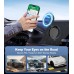 Suction Cup Phone Mount, Vacuum Magnetic Phone Holder Stand for Car, 5 Nano Gel Pads for Smooth/ Rough Surfaces, 360°Adjustable Phone Stand for Magsafe for All Smartphones, All Cars Home Gym Airplane