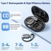AI Translation Earbuds Real Time, 144 Language Translator Earbuds with APP Compatible with iOS & Android, Bluetooth Headphones Translating Device for Travel Business and Learning - Black