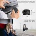 Car Upgraded Mount for MagSafe, [80+LBS Strongest Suction & 2500gf Strongest Magnetic] 360°Adjustable Cell Phone Holder, with 2pcs Ring-Shaped Magnet Sticker, fit for All Phone Models & Cars(Black)