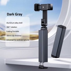 Universal Foldable Dual Rotation Phone Clamp Adjustable Portable Travel Airplane Phone Holder Mobile Phone Holder