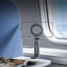 Magnetic Hands-Free Airplane Phone Mount Airplane Phone Holder Travel Essentials Foldable Cellphone Mount for iPhone 15 14 13 12