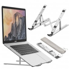 Factory Good Quality Aluminum Laptop Stand Adjustable Foldable for Desktop Laptop Holder Adjust Notebook Stand
