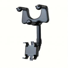 Adjustable Car Mobile Phone Holders Easy Mount on Rear View Mirror Convenient Cell Phone Stand