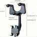 Adjustable Car Mobile Phone Holders Easy Mount on Rear View Mirror Convenient Cell Phone Stand
